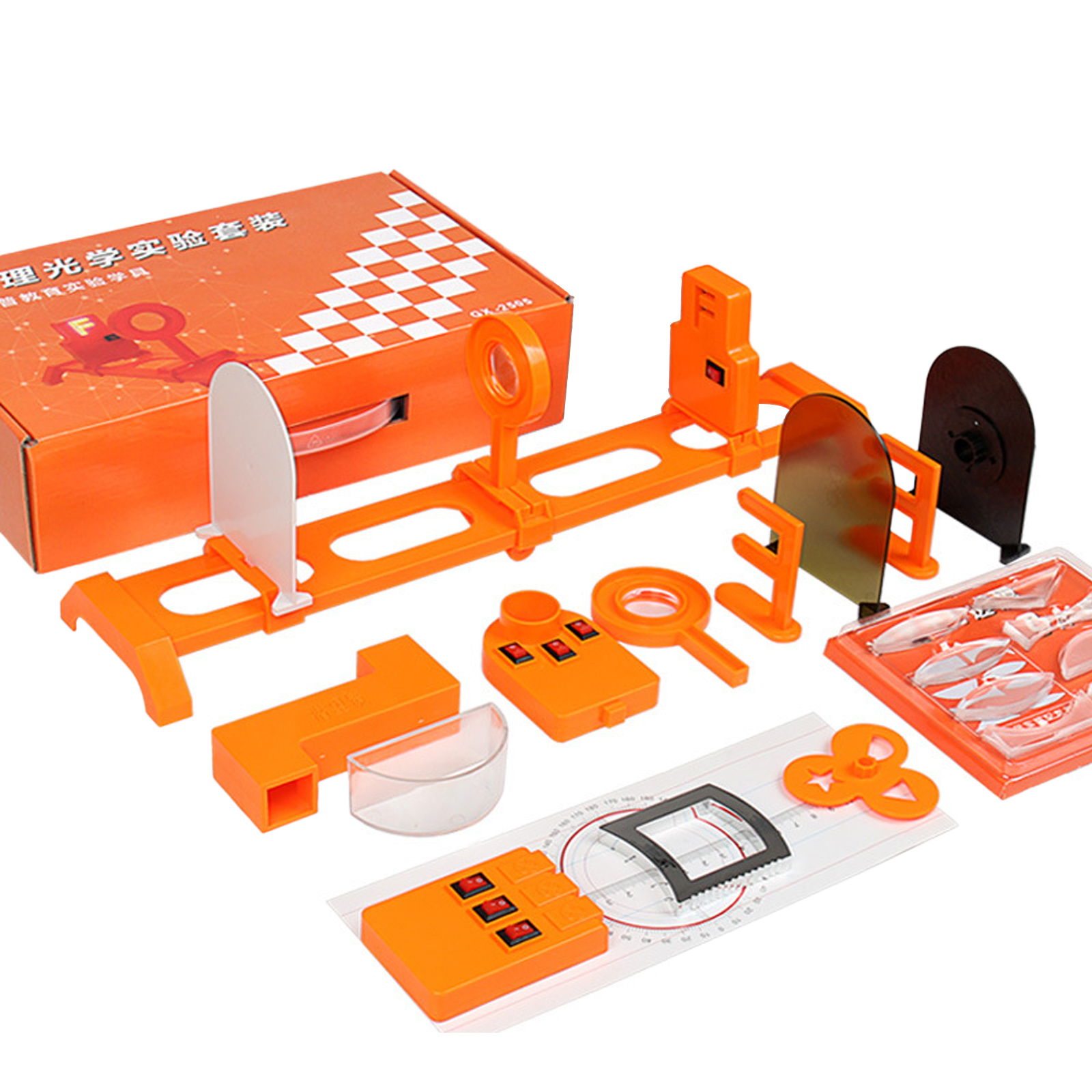 Science Nature - Physical Lab Optics Experiment Kit Optical