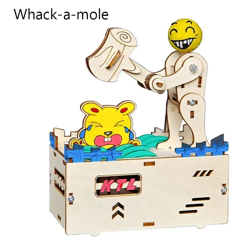 Science Project - DIY trap for mice Wood Model
