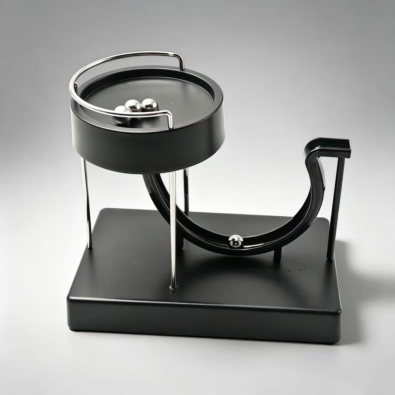 Newton Cradle Large - Creative Marble Perpetual Motion Desktop Ornament