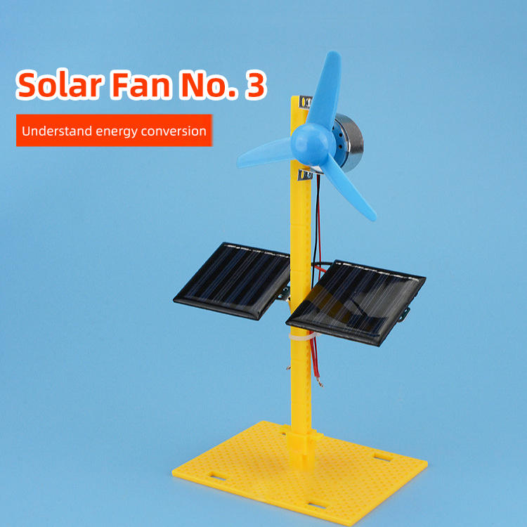 DIY Solar Electric Fan Model A - Science Nature reseña y precio