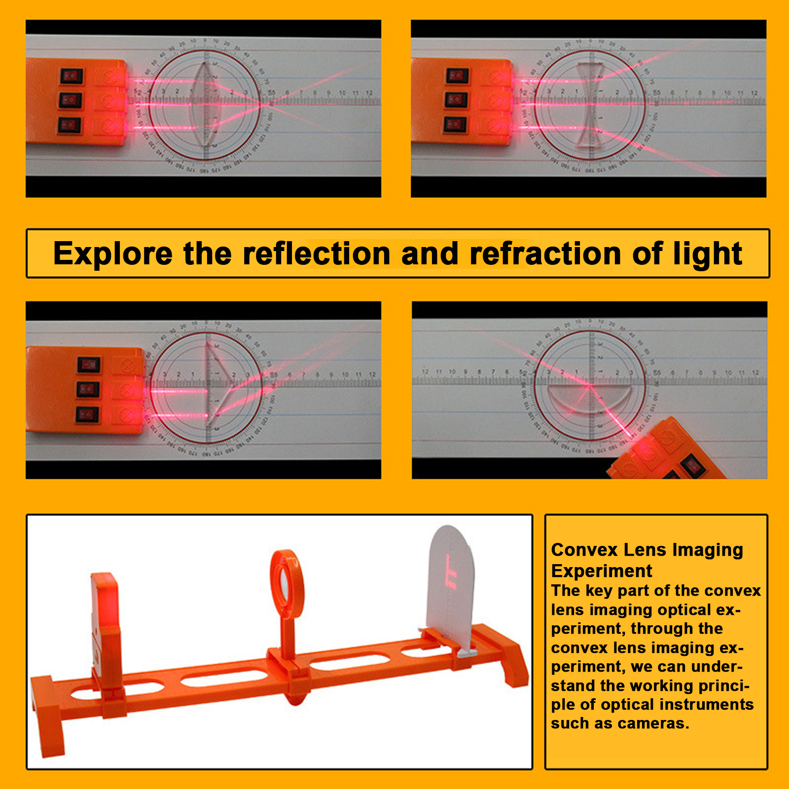 Physical Lab Optics Experiment - Science Nature reseña y precio