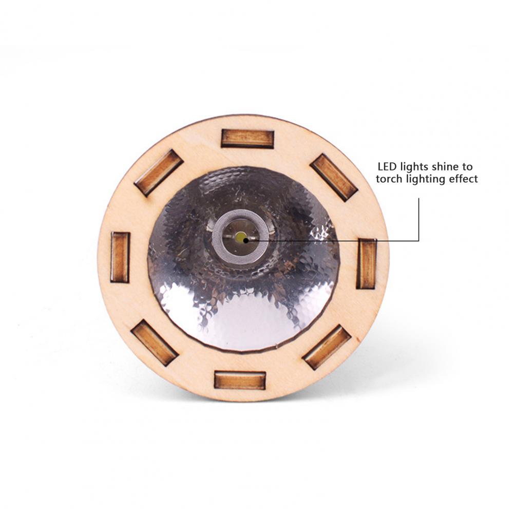 Wooden DIY Flashlight Puzzle K - Science Project reseña y precio