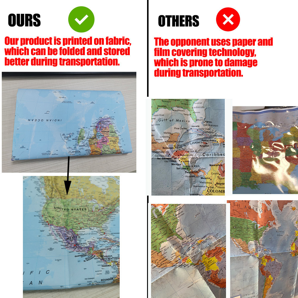 Wall Art Prints The World Map  - Star Map Poster reseña y precio