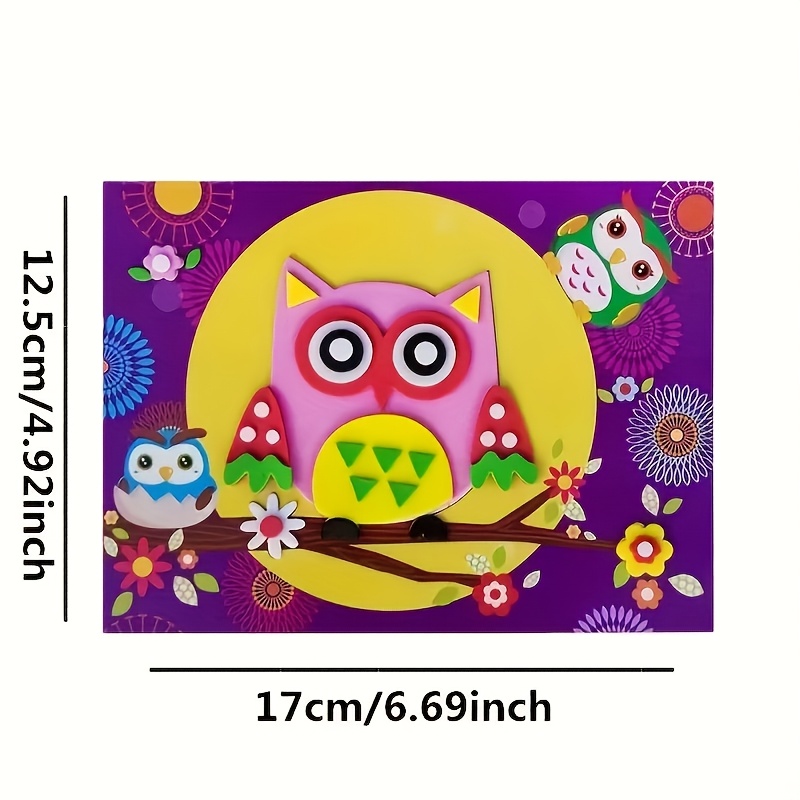 Children's 3D Stickers, 10 Ran - Science Project reseña y precio