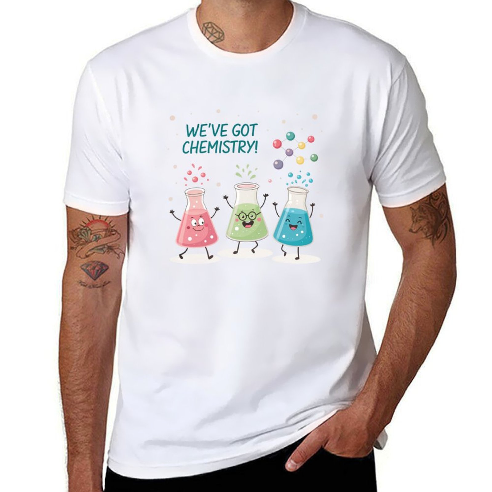 Science Beaker Buddies T-Shirt - Science Buddy reseña y precio