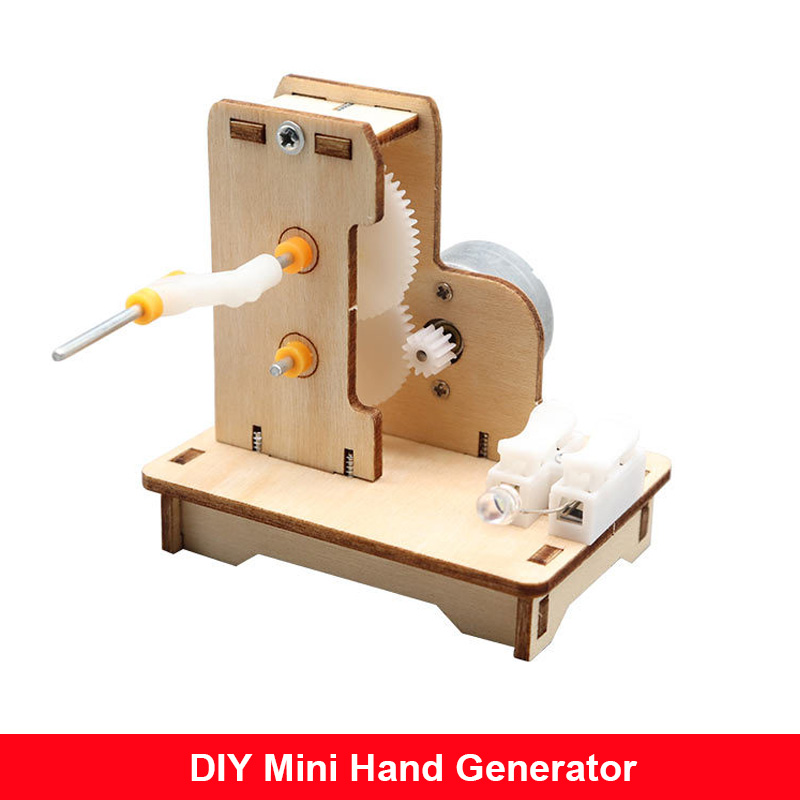 DIY Mini Hand Generator DIY Sc - Science Project reseña y precio