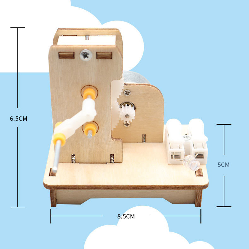 DIY Mini Hand Generator DIY Sc - Science Project reseña y precio