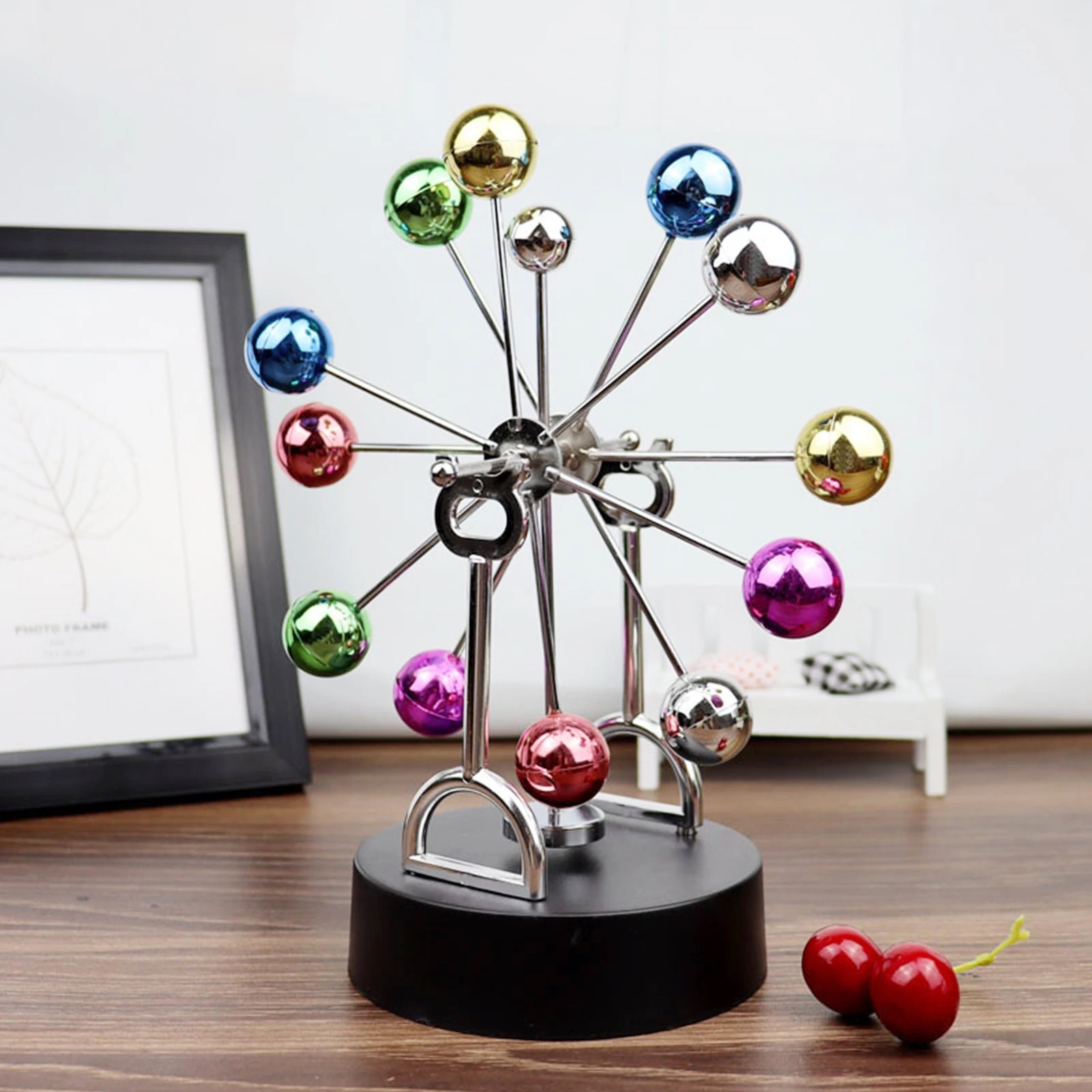 Creative Rotating Ferris Wheel - Newton Cradle Large reseña y precio