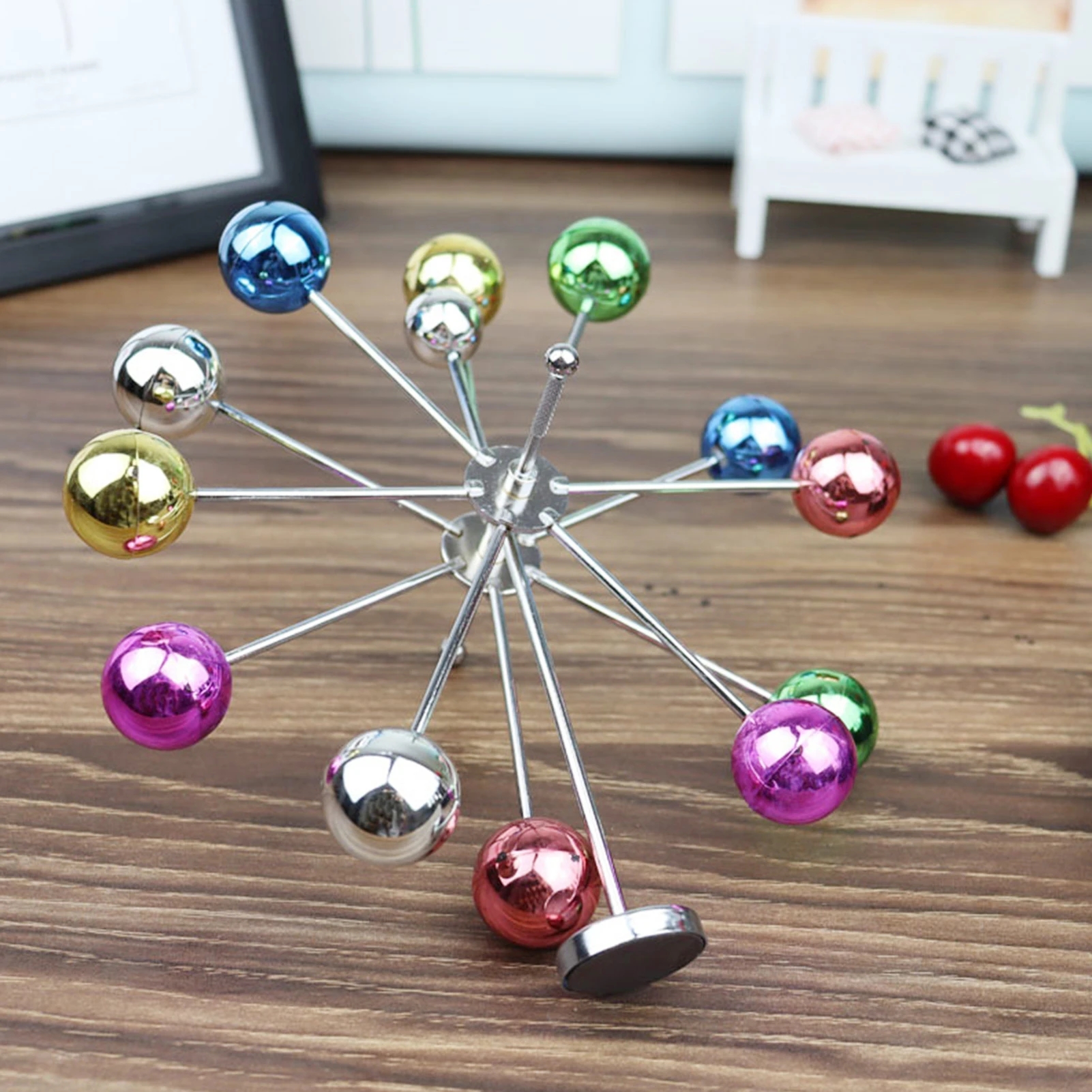 Creative Rotating Ferris Wheel - Newton Cradle Large reseña y precio