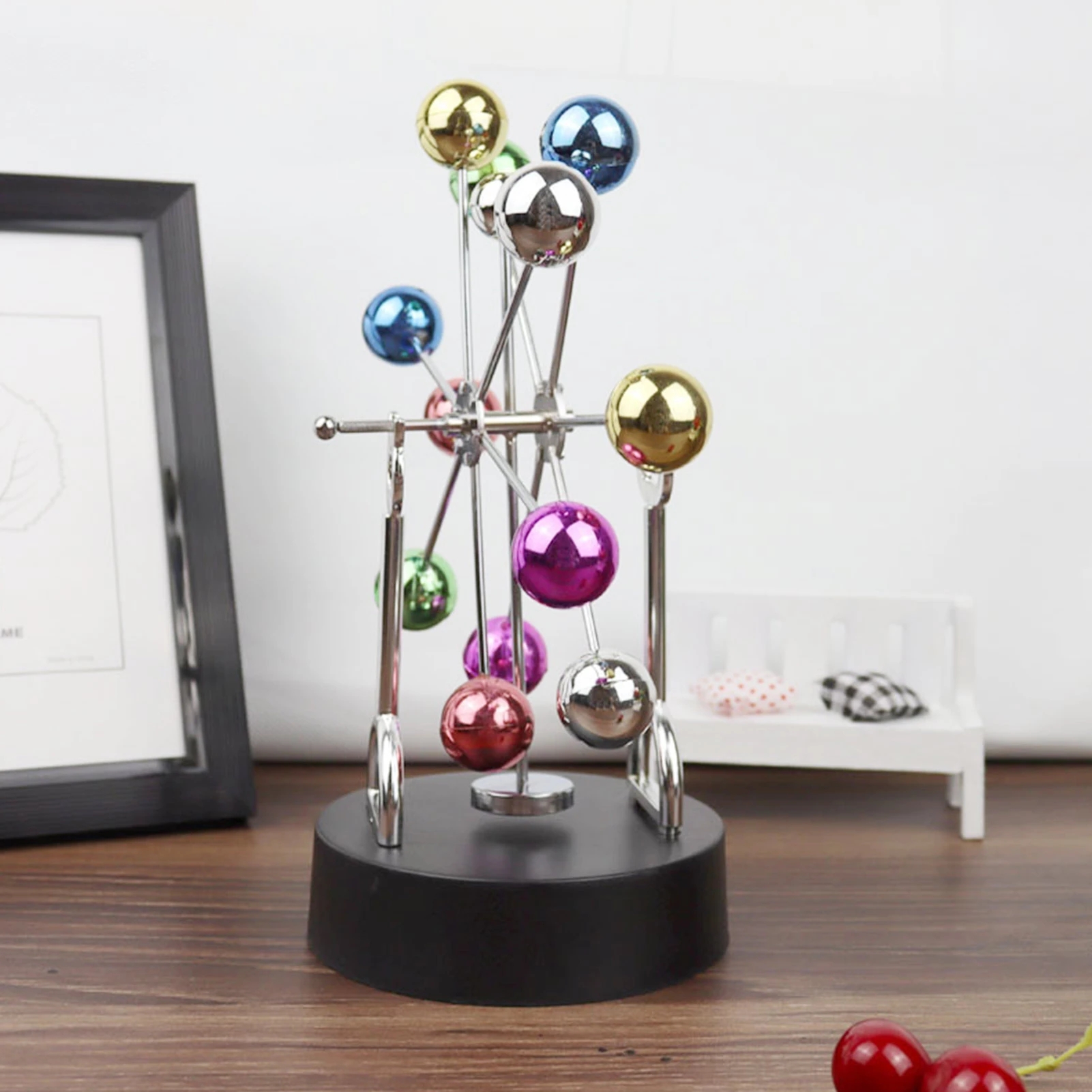 Creative Rotating Ferris Wheel - Newton Cradle Large reseña y precio