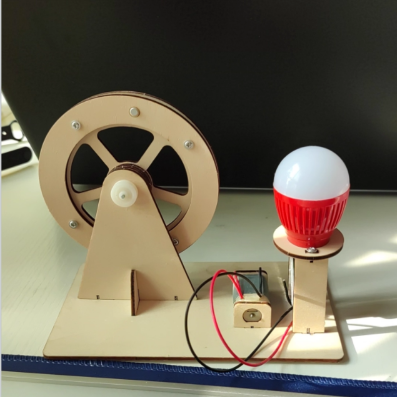 Mini DIY Hand Crank Generator  - Science Project reseña y precio