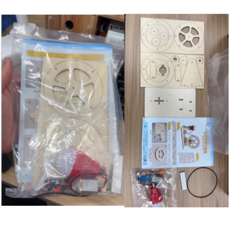 Mini DIY Hand Crank Generator  - Science Project reseña y precio