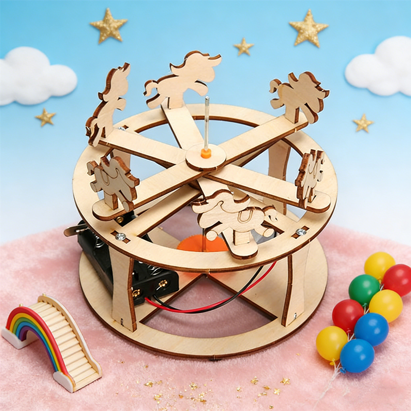 HUAHUABuild Your Own Carousel  - Science Project reseña y precio