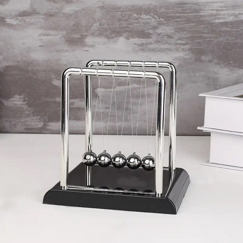 Newton Pendulum Balance Balls: - Newton Cradle Large reseña y precio