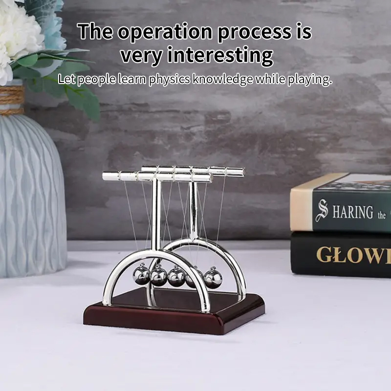 Newton Pendulum Balance Balls: - Newton Cradle Large reseña y precio