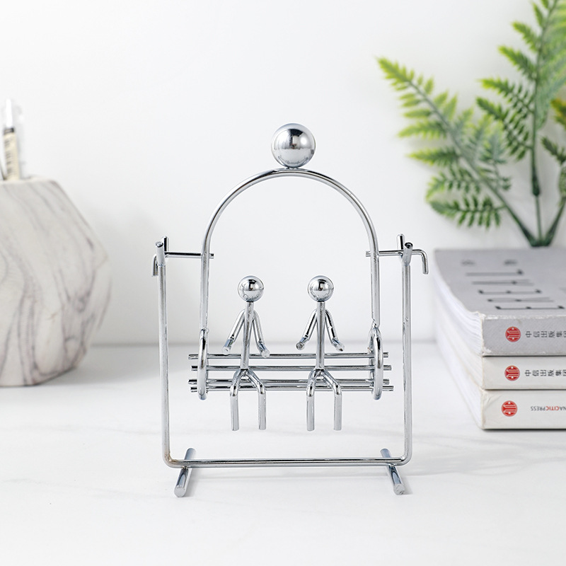 Lovers Swing Kinetic Art Balan - Newton Cradle Large reseña y precio