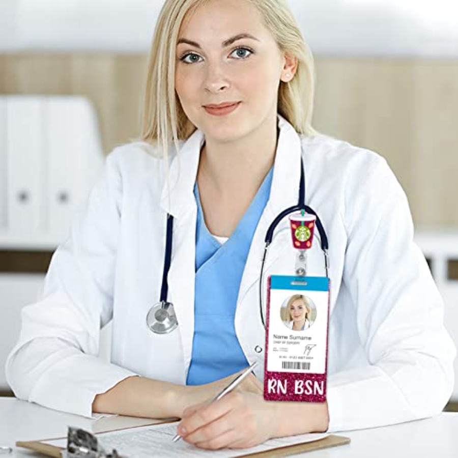 RN BSN Badge Buddy Card Holder - Science Buddy reseña y precio