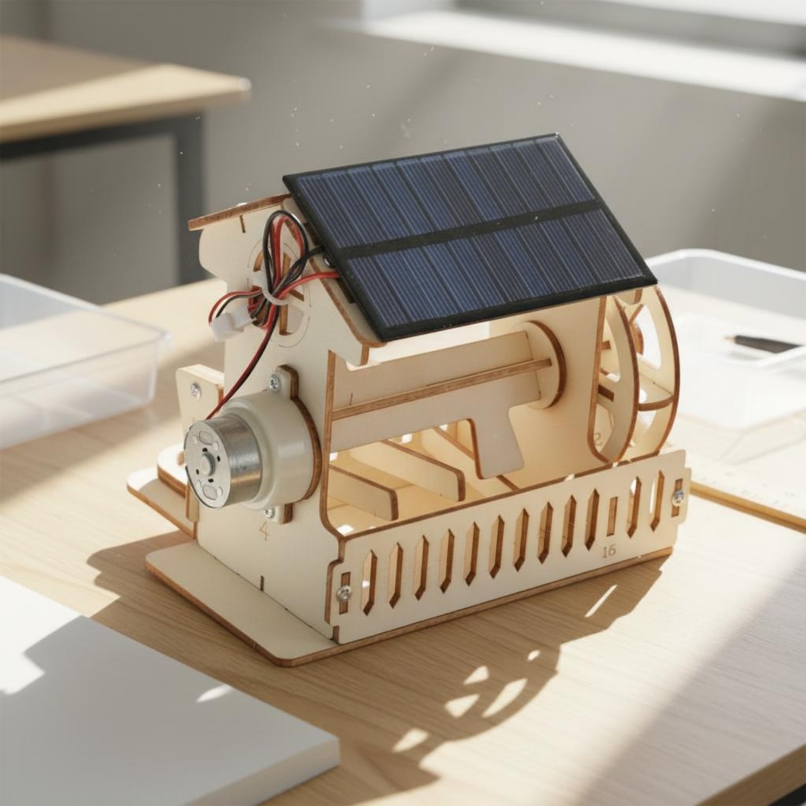 Rice Hulling Water Wheel Hands - Science Project reseña y precio