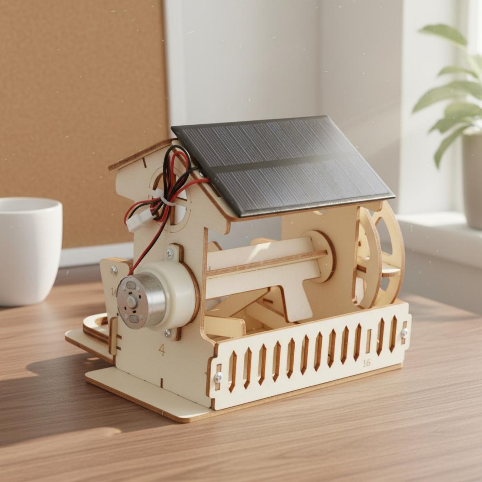 Rice Hulling Water Wheel Hands - Science Project reseña y precio