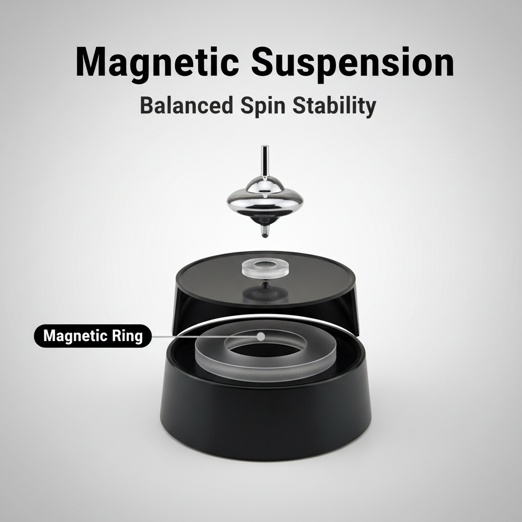 Inception Magnetic Self Spinni - Newton Cradle Large reseña y precio