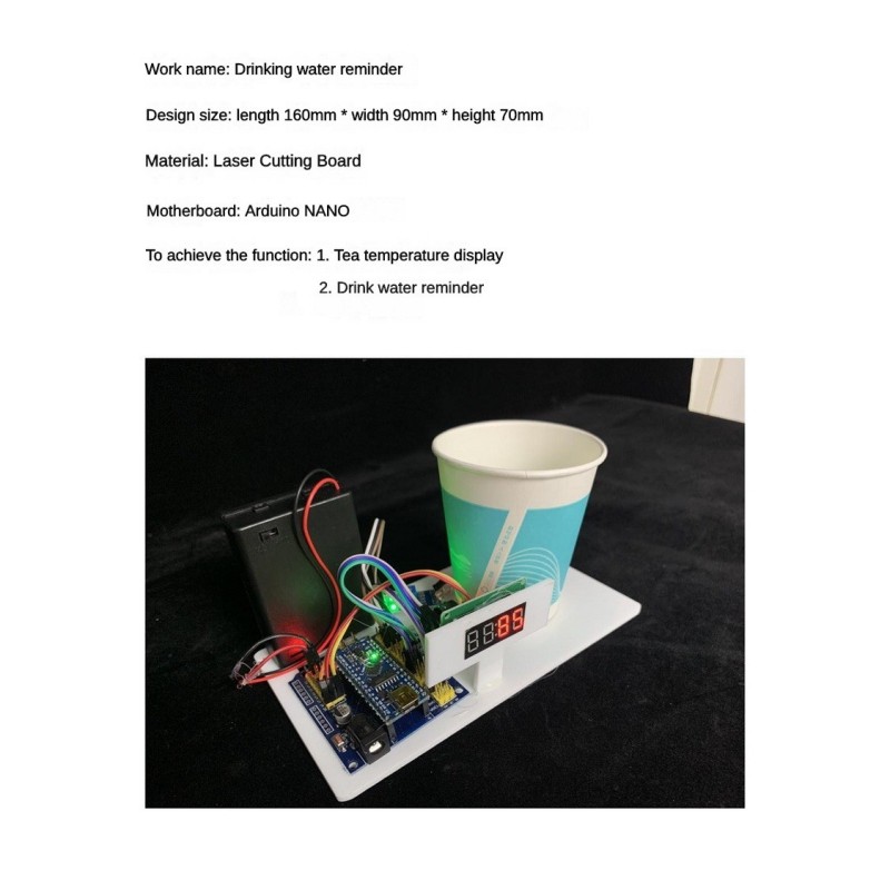 Drink Water Reminder Robot Han - Science Nature reseña y precio