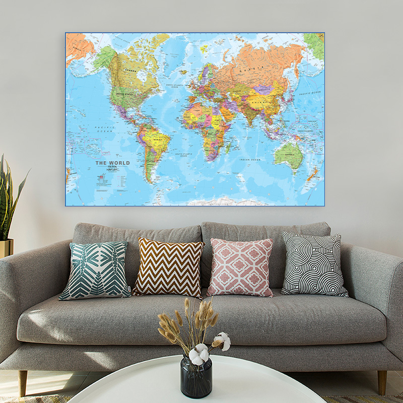 100*70cm Unframed Non-woven Wo - Star Map Poster reseña y precio