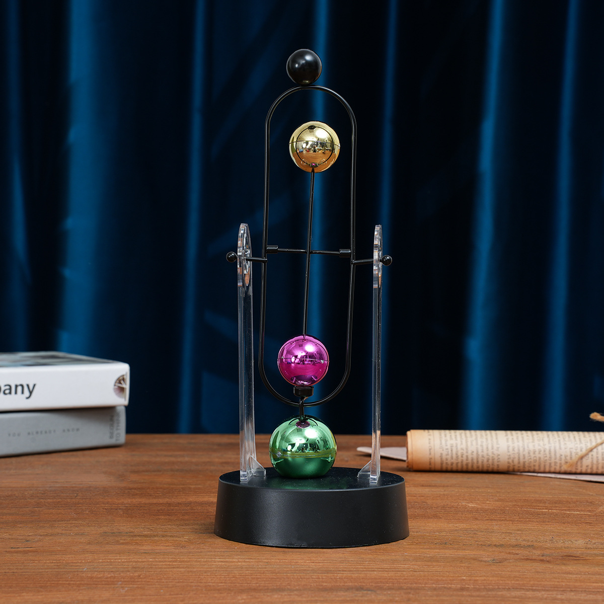 Newton Pendulum Perpetual Moti - Newton Cradle Large reseña y precio