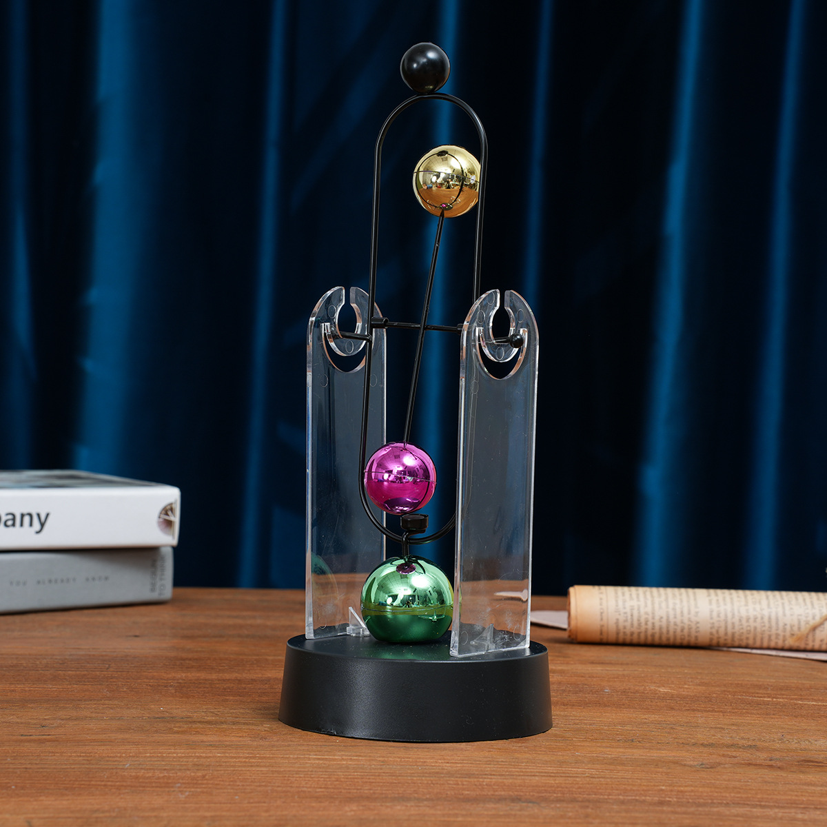 Newton Pendulum Perpetual Moti - Newton Cradle Large reseña y precio