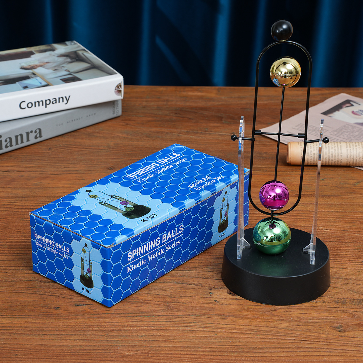 Newton Pendulum Perpetual Moti - Newton Cradle Large reseña y precio