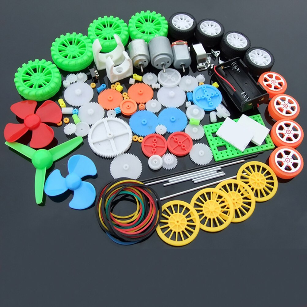112pcs DC Motor Kit Electric M - Science Project reseña y precio
