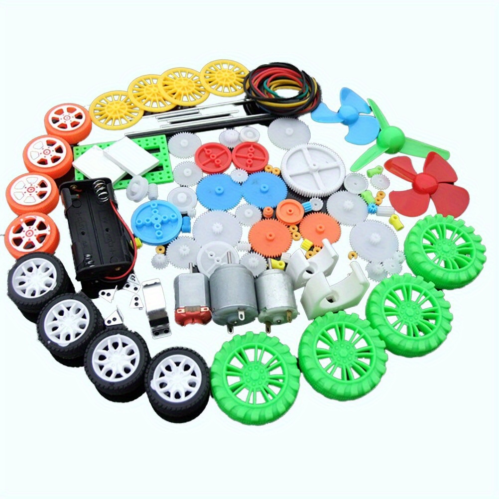 112pcs DC Motor Kit Electric M - Science Project reseña y precio